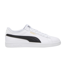 Кроссовки Puma Smash 3.0 'White Black', белый 390987 11 | white/black/gold