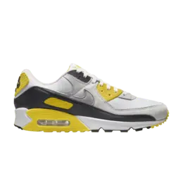 Кроссовки Nike Air Max 90 'Lightning', белый dm0029 111 | white/lightning/photon dust/light smoke grey