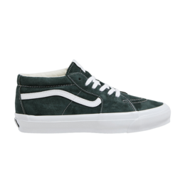 Кроссовки Vans Sk8-Mid Reissue 83 LX 'Pig Suede - Scarab', зеленый vn000cqqprm | scarab
