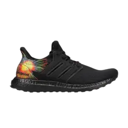 Кроссовки Adidas UltraBoost 4.0 DNA 'Fireworks', черный fz4879 | core black/core black/bright yellow