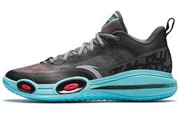 Anta Анта Raid 1 мужские низкие баскетбольные кроссовки черно-синие 112421109-7 | black blue