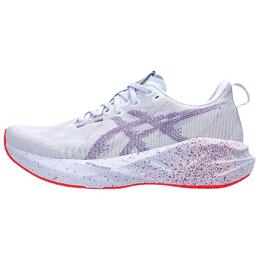 Asics Кроссовки для бега NOVABLAST 5 с амортизацией, дышащие, поддерживающие, мужские, белые, фиолетовые 1011c139-500 | white/purple
