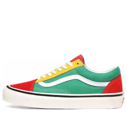 Кроссовки old skool 36 dx 'red emerald yellow' Vans, мультиколор vn0a38g2xfm | multi-color