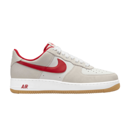 Кроссовки Nike Air Force 1 '07 LV8 'Photon Dust Varsity Red', белый ib6388 101 | summit white/varsity red/white/gum yellow