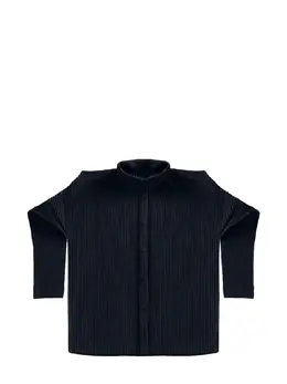 Homme Plissé Issey Miyake: Голубая рубашка 
