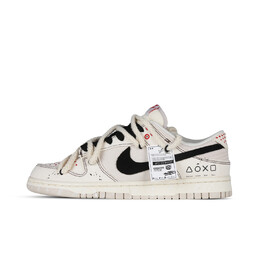 Кроссовки Nike Dunk Skateboard Shoes Men Low-Top Black White dv0834-100(team81-男款资深玩家)