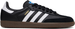 Черные кроссовки Samba OG Adidas, Core black/Cloud white/Gum 16799961 | core black/cloud white/gum