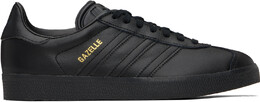 Черные кроссовки Gazelle Adidas 16799801 | core black/core black/gold metallic