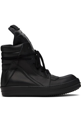 Кроссовки Hollywood geobasket Rick Owens, мультиколор 251232m236075 | black/black/black