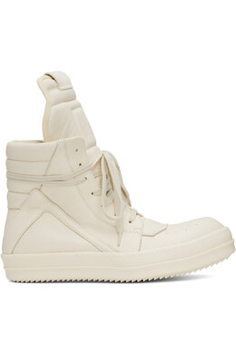 Кроссовки Hollywood geobasket Rick Owens, мультиколор 251232m236068 | milk/milk/milk