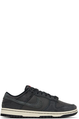 Серые кроссовки Dunk Low Nike 16982851 | black/medium ash