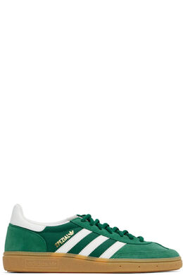 Зеленые кроссовки для гандбола Adidas 16798541 | collegiate green/cloud white/chalk white