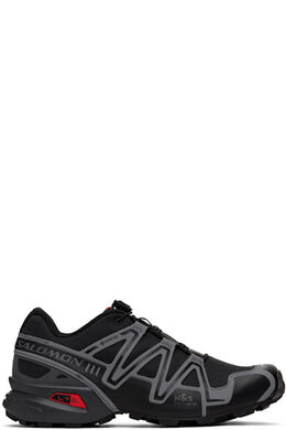 Черные кроссовки Speedcross 3 GORE-TEX Salomon 17052341 | black/asphalt/flame scarlet