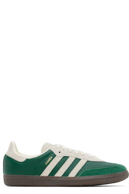 Зеленые кроссовки Samba OG Adidas 16798871 | collegiate green/cream white/gum