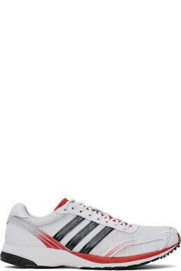 Белые кроссовки Adizero Adios OG Adidas 16798581 | cloud white/preloved red/core black