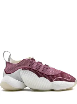 adidas: Фиолетовые кроссовки  Crazy BYW