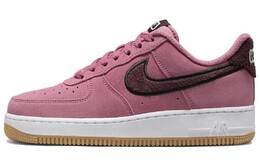 Флисовые кроссовки Nike Air Force 1 Low '07 SE Desert Berry Gum dq7583-600