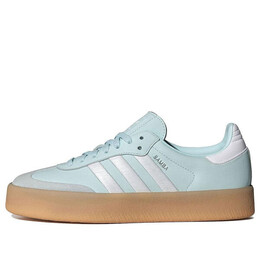 Кроссовки Adidas Unisex Sambae, синий id0435 | almost blue/cloud white/silver metallic