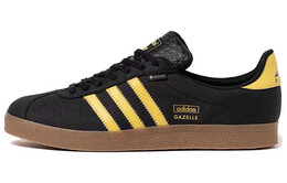 Мужские кроссовки для скейтбординга Adidas Gazelle, Black/Yellow ie8480 | black/yellow