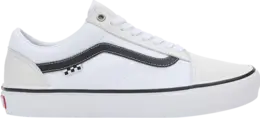 Vans Кроссовки Skate Old Skool 'White Black', белый vn0a5fcbwww | white