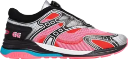 Кроссовки Gucci Ultrapace R Mismatched - Neon Pink Yellow, разноцветный 623151 h9t40 8476 | mismatched - neon pink yellow