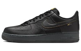 Мужские кроссовки для скейтбординга Nike Air Force 1, Black/Yellow fz4617-001 | black/yellow