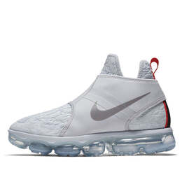 Кроссовки air vapormax chukka slip 'pure platinum' Nike, мультиколор ao9326-001 | pure platinum/reflect silver-white