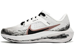 Кроссовки Air Zoom Pegasus 40 мужские с низким верхом, черный/белый/красный Nike dv3853-102(team400-墨雨云间男款红) | dragon red