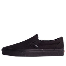 Кроссовки classic slip-on 'black' Vans, черный vn000eyebka | black