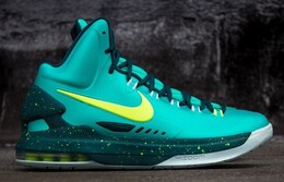 Кроссовки Nike KD 5 Hulk, зеленый 554988 300 | hulk