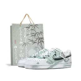 Кроссовки Nike Court Vision 1 Skateboard Shoes Unisex Low-Top White/Green dh2987-101（team522-雨林男女款sbox） | white/green