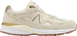 Кроссовки New Balance 990v4 Made In USA 'Off White Gold', кремовый m990ag4 | cream