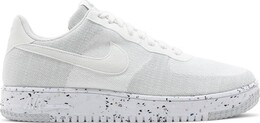 Кроссовки Nike Air Force 1 Crater Flyknit 'White Wolf Grey', белый dc4831 100 | white