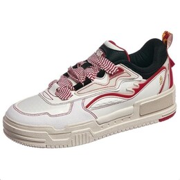 Кроссовки Anta Skateboarding Shoes Men Low-top Dark Team Red/Summit White/Team White/Black, темно-красный/белый/черный 112418041-5 | dark team red/summit white/team white/black