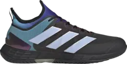 Adidas Кроссовки Adizero Ubersonic 4 'Black Blue Dawn', серый hq8381 | grey
