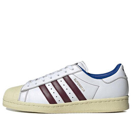Кроссовки оригинал суперзвезда 82 Adidas, белый ie0020 | white/maroon red