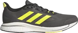 Кроссовки Adidas Supernova+ 'Grey Beam Yellow', серый gy8315 | grey