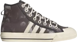 Кроссовки Adidas Nizza High RF 'Bleached - Grey Wonder White', серый gx4586 | grey