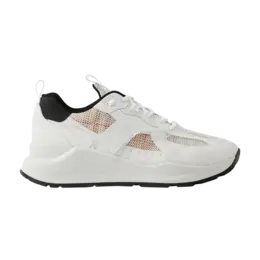 Кроссовки Burberry Check Sneakers 'Vintage Check - Archive Beige', белый 8061880 | white