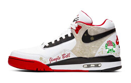 Кроссовки Nike Flight Legacy Vintage Basketball Shoes Men High-top Red/white, красный bq4212-100(team10-圣诞糖) | red