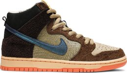 Кроссовки Nike Concepts x Dunk High Pro SB 'TurDUNKen' Special Box, коричневый dc6887 200 sb | brown