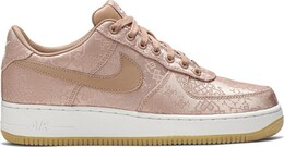 Кроссовки Nike CLOT x Air Force 1 Low Premium 'Rose Gold Silk', розовый cj5290 600 | pink