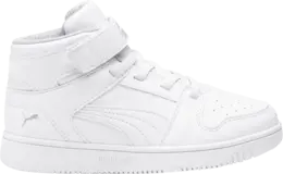 Кроссовки Puma Rebound LayUp Little Kid White Grey Violet, белый 370488 02 | white