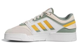 Мужские кроссовки для скейтбординга Adidas Drop Step, White/Green/Yellow if2610 | white/green/yellow