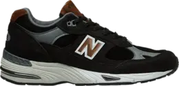 Кроссовки New Balance 991 Made In England 'Black Brown', черный m991kt | black