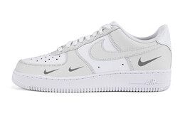 Мужские кроссовки для скейтбординга Nike Air Force 1, Light Gray cw2288-111(team5-男款浅浅灰小勾子) | light gray