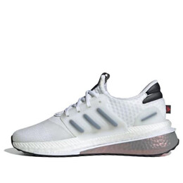 Кроссовки x_plrboost shoes Adidas, белый id9599 | cloud white / core black / better scarlet