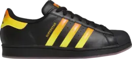 Кроссовки Adidas Superstar 'Black Beam Yellow Gradient', черный fz5893 | black