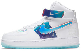 Кроссовки Nike Air Force 1 High Good Game, белый/синий/сиреневый dc2111-191
