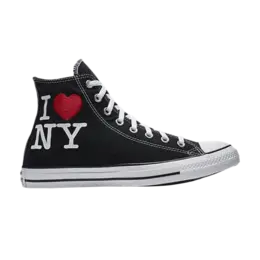 Кроссовки Converse Chuck Taylor All Star Hi 'I Love NY', черный 161183f | black